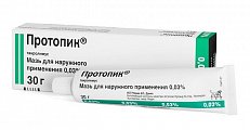 Купить протопик, мазь для наружного применения 0,03%, 30г в Городце