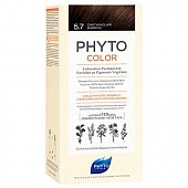 Купить фитосолба фитоколор (phytosolba phyto color) краска для волос оттенок 5,7 светлый каштан в Городце