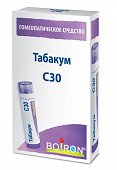 Купить табакум с30, гомеопатический монокомпонентный препарат растительного происхождения, гранулы гомеопатические 4 гр в Городце