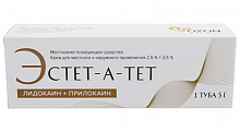 Купить эстет-а-тет, крем для местного и наружного применения 2,5%+2,5%, 5 г  в Городце