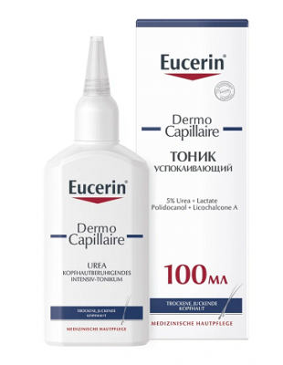 Купить eucerin dermo capillaire (эуцерин) тоник для кожи головы успокаивающий 100 мл в Городце