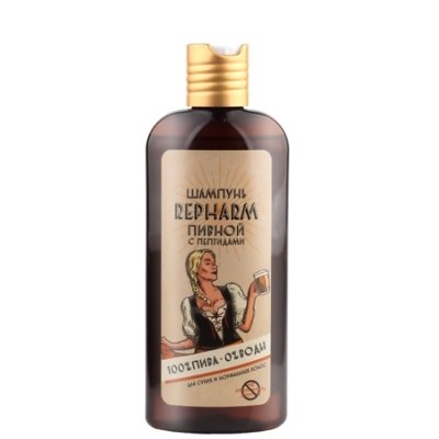 Купить repharm (рефарм) шампунь пивной с пептидами для сухих и нормальных волос, 250мл в Городце