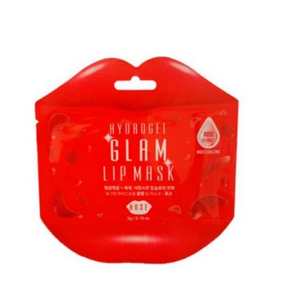 Купить биугрин (beauugreen) glam маска для губ гидрогелевая роза, 1 шт в Городце