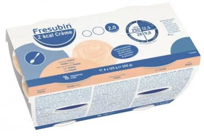 Купить fresubin (фрезубин), крем для энтерального питания со вкусом пралине, 125г 4 шт (2ккал) в Городце