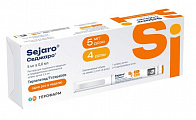 Купить седжаро, раствор для подкожного введения 5мг/доза шприц-ручка 2,4мл 1шт+ игла 4шт в Городце