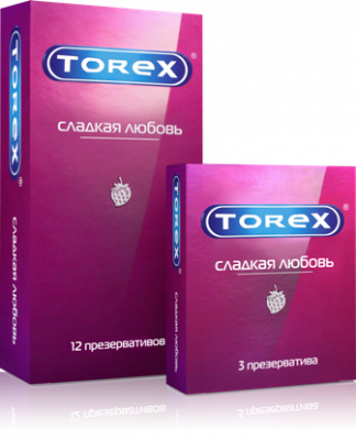 Купить torex (торекс) презервативы сладкая любовь 12шт в Городце