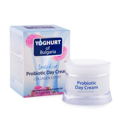 Купить yoghurt of bulgaria (йогурт оф болгария) крем для лица пробиотический коллаген эксперт дневной 50мл в Городце