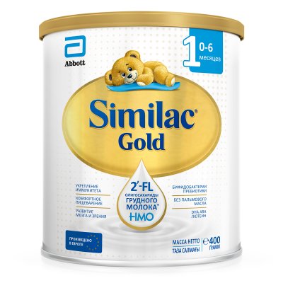 Купить симилак (similac) gold 1, смесь молочная 0-6 мес. 400г в Городце