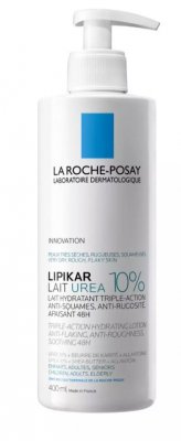 Купить la roche-posay lipikar lait urea 10% (ля рош позе) молочко для тела увлажняющее тройного действия, 400 мл в Городце