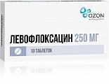 Купить левофлоксацин, таблетки, покрытые пленочной оболочкой 250мг, 10 шт в Городце
