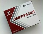 Купить омепразол, капсулы кишечнорастворимые 20мг, 30 шт в Городце