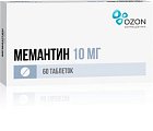 Купить мемантин, таблетки, покрытые пленочной оболочкой 10мг, 60 шт в Городце