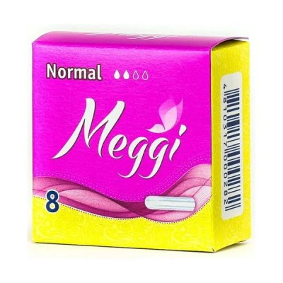 Купить meggi (мегги) тампоны гигиенические нормал, 8 шт в Городце