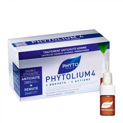 Купить фитосолба фитолиум 4 (phytosolba phytolium 4) сыворотка против выпадения волос ампулы 3,5мл х12 шт в Городце
