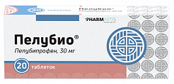 Купить пелубио, таблетки 30мг 20шт в Городце