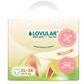 Lovular (Ловулар) подгузники-трусики для детей Солнечная серия XL 12-17кг 38 шт