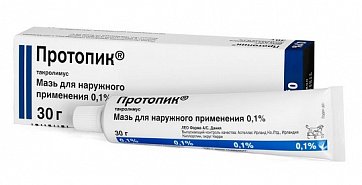 Протопик, мазь для наружного применения 0,1%, 30г