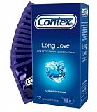 Contex (Контекс) презервативы Long love продлевающие 12шт