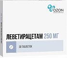 Купить леветирацетам, таблетки, покрытые пленочной оболочкой 250мг, 30 шт в Городце