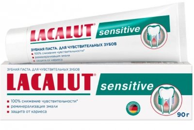 Купить lacalut (лакалют) зубная паста сенситив, 90г в Городце