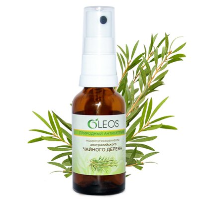 Купить oleos (олеос) природный антисептик косметическое масло австралийского чайного дерева, спрей 30мл в Городце