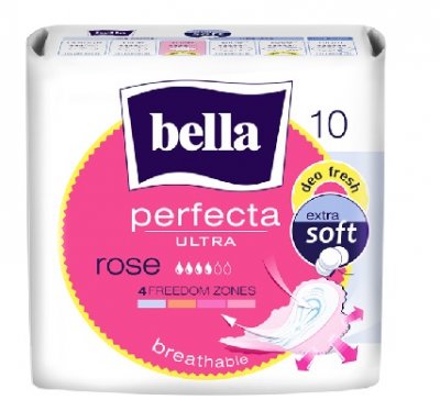Купить bella (белла) прокладки perfecta ultra rose deo fresh 10 шт в Городце