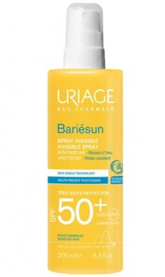 Купить uriage bariesun (урьяж барьесан) спрей для лица и тела солнцезащитный без ароматизаторов 200мл spf50+ в Городце