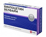 Купить винпоцетин велфарм, таблетки 10мг, 30 шт в Городце