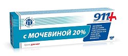 Купить 911 с мочевиной 20% крем д/ног 100мл в Городце