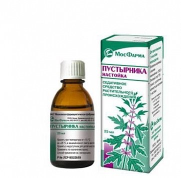 Пустырник настойка, флакон 25мл Пустырник настойка, флакон 25мл