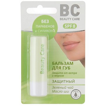 БиСи Бьюти Кейр (BC Beauty Care) бальзам для губ защитный 4,5г