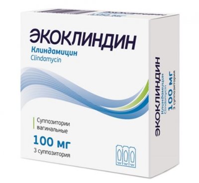 Купить экоклиндин, суппозитории вагинальные 100 мг, 3 шт в Городце
