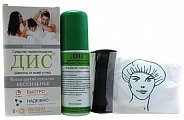 Купить дис, шампунь педикулицидный (от вшей и гнид), 100мл+расчестка и шапочка в Городце