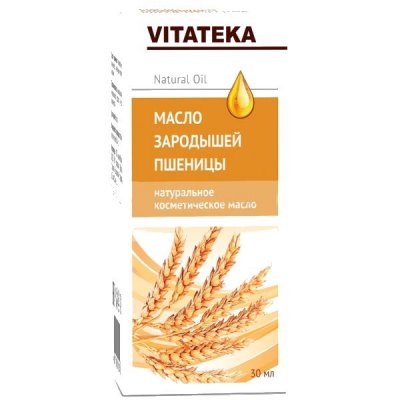 Купить vitateka (витатека) масло косметическое зародышей пшеницы, 30мл в Городце