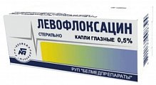 Купить левофлоксацин, капли глазные 0,5%, флакон-капельница 5мл в Городце