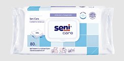 Купить seni care (сени кеа) салфетки влажные для ухода с витамином е и аллантоином 80шт в Городце