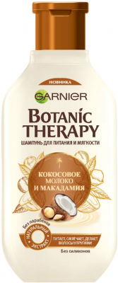 Купить garnier botanic therapy (гарньер) шампунь для волос кокос и макадамия 400мл в Городце