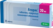 Купить аторис, таблетки, покрытые пленочной оболочкой 20мг, 30 шт в Городце