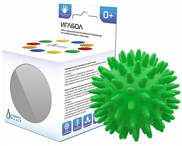 Массажер медицинский Иглрол 65мм зеленый