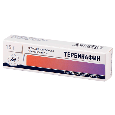 Купить тербинафин, крем для наружного применения 1%, 15г в Городце