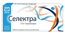 Купить селектра, таблетки, покрытые пленочной оболочкой 10мг, 28 шт в Городце