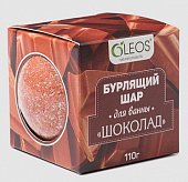 Купить oleos (олеос) шар для ванн бурлящий шоколад, 110г в Городце