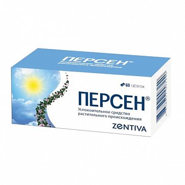 Персен, таблетки покрытые оболочкой, 60шт