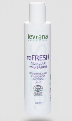 Купить levrana (леврана) гель для умывания регенерирующий refresh, 200мл в Городце