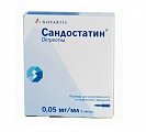 Купить сандостатин, раствор для внутривенного и подкожного введения 0,1мг/мл, ампула 1мл, 5 шт в Городце