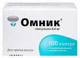 Купить омник, капсулы с модифицированным высвобождением 0,4мг, 100 шт в Городце