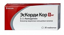 Купить эскорди-кор, таблетки 5мг, 30 шт в Городце
