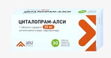 Купить циталопрам, таблетки, покрытые пленочной оболочкой 20мг, 30 шт в Городце