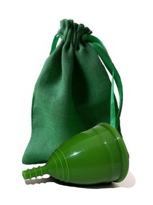 Купить онликап (onlycup) менструальная чаша серия лен размер l, зеленая в Городце