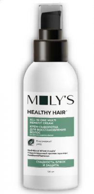 Купить молис (moly's) крем-сыворотка для восстановления волос, 100мл в Городце